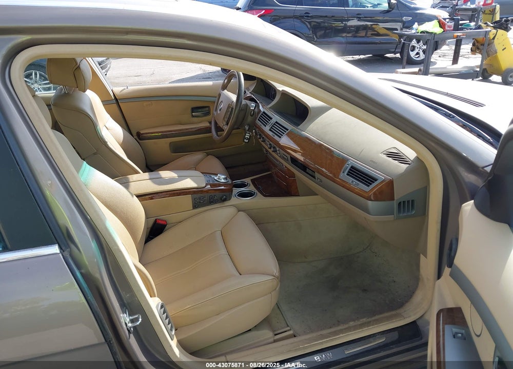 2004 BMW 745LI VIN: WBAGN63554DS52347