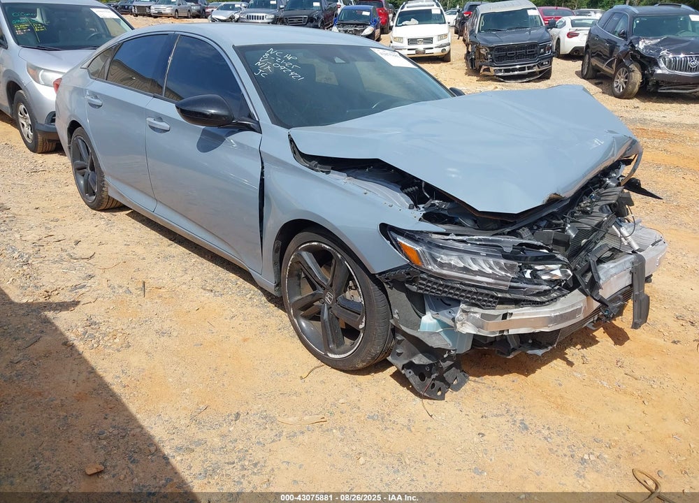 2022 HONDA ACCORD SPORT VIN: 1HGCV1F38NA092421