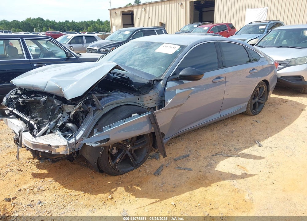 2022 HONDA ACCORD SPORT VIN: 1HGCV1F38NA092421