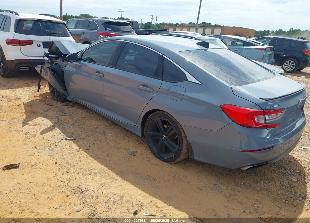 2022 HONDA ACCORD SPORT VIN: 1HGCV1F38NA092421