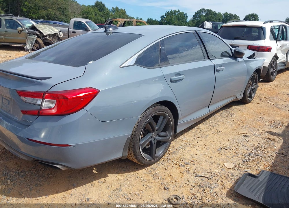 2022 HONDA ACCORD SPORT VIN: 1HGCV1F38NA092421