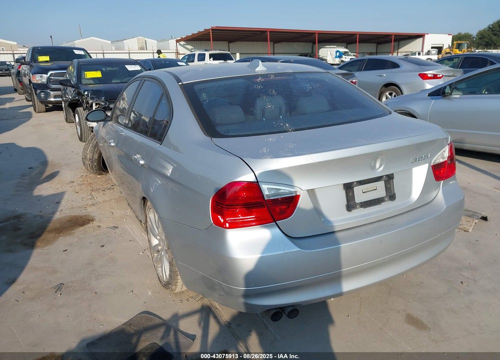 2006 BMW 3 SERIES VIN: WBAVB135X6KX67040