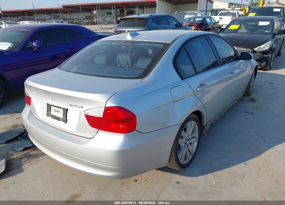 2006 BMW 3 SERIES VIN: WBAVB135X6KX67040