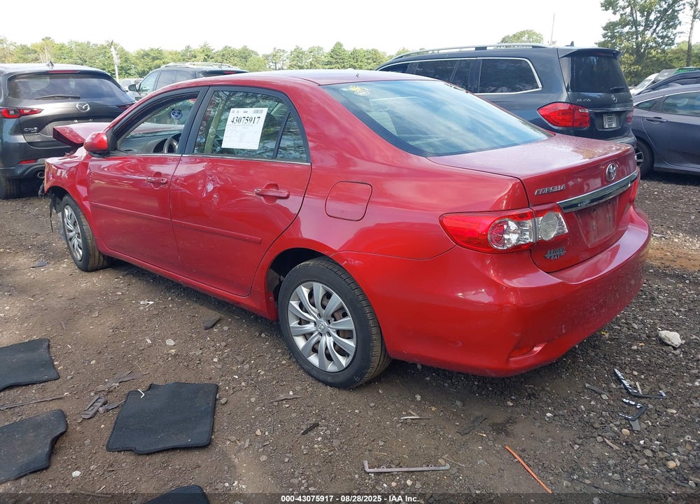 2013 TOYOTA COROLLA VIN: JTDBU4EE7DJ123304