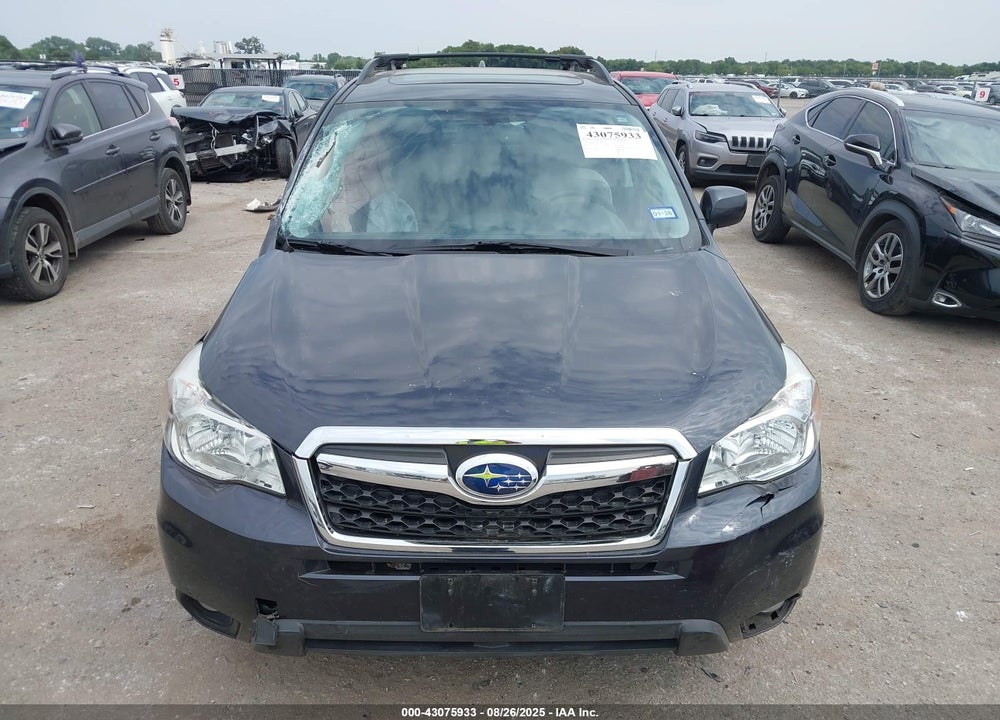 2016 SUBARU FORESTER VIN: JF2SJAHC5GH497084
