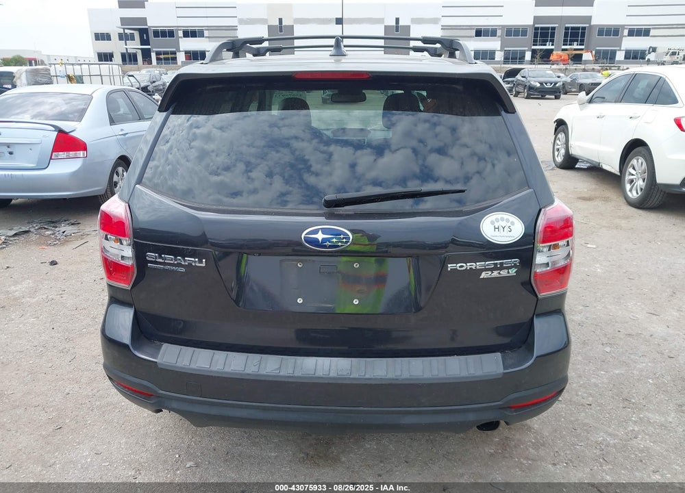 2016 SUBARU FORESTER VIN: JF2SJAHC5GH497084