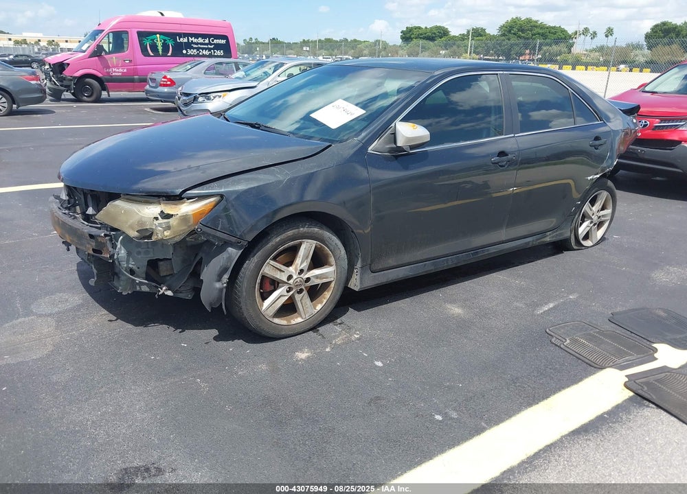 2014 TOYOTA CAMRY SE VIN: 4T1BF1FK7EU348802