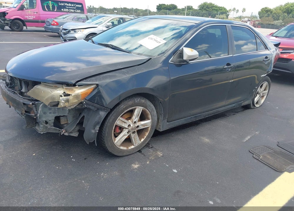 2014 TOYOTA CAMRY SE VIN: 4T1BF1FK7EU348802