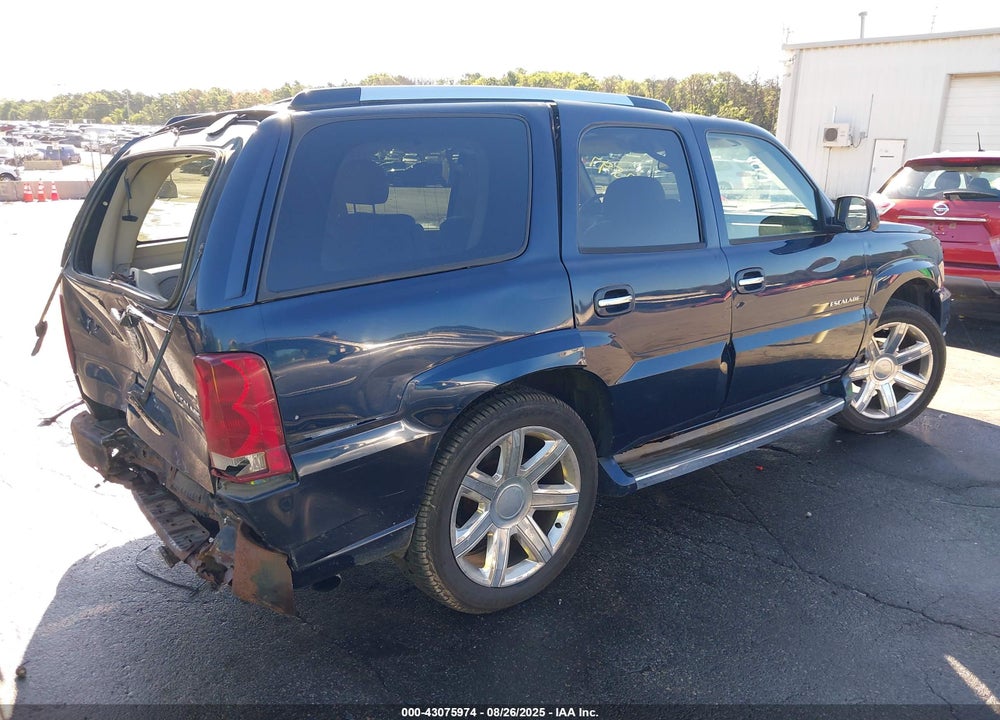 2005 CADILLAC ESCALADE STANDARD VIN: 1GYEK63N35R106840