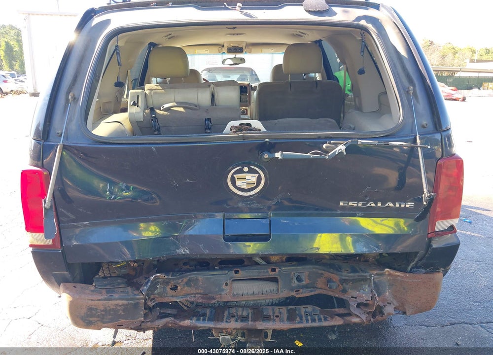 2005 CADILLAC ESCALADE STANDARD VIN: 1GYEK63N35R106840