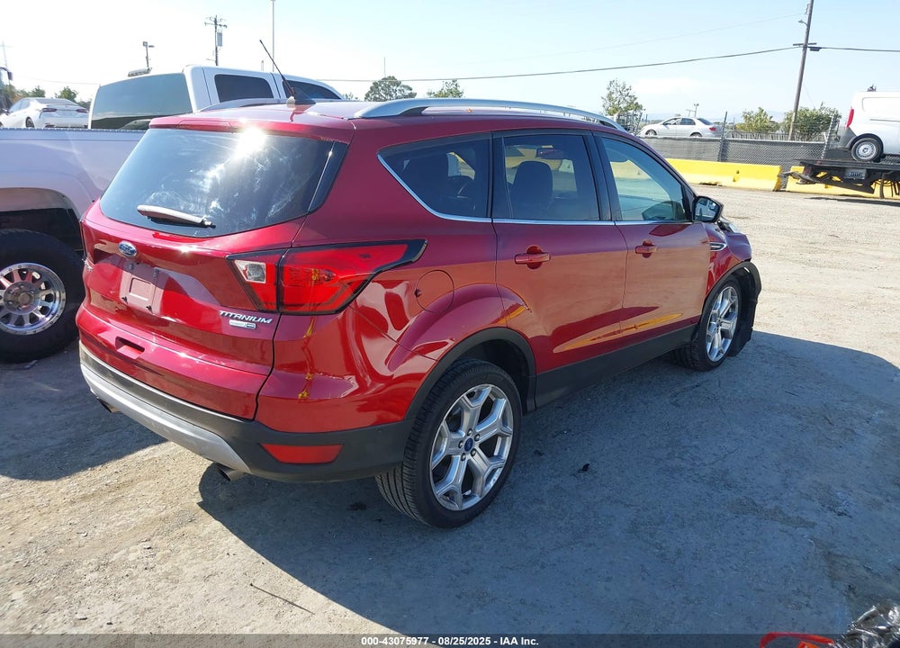 2019 FORD ESCAPE VIN: 1FMCU9J95KUB83129