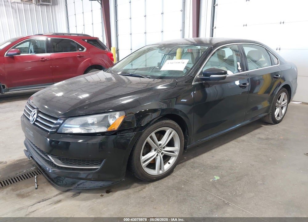 2014 VOLKSWAGEN PASSAT 1.8T SE VIN: 1VWBT7A39EC036290