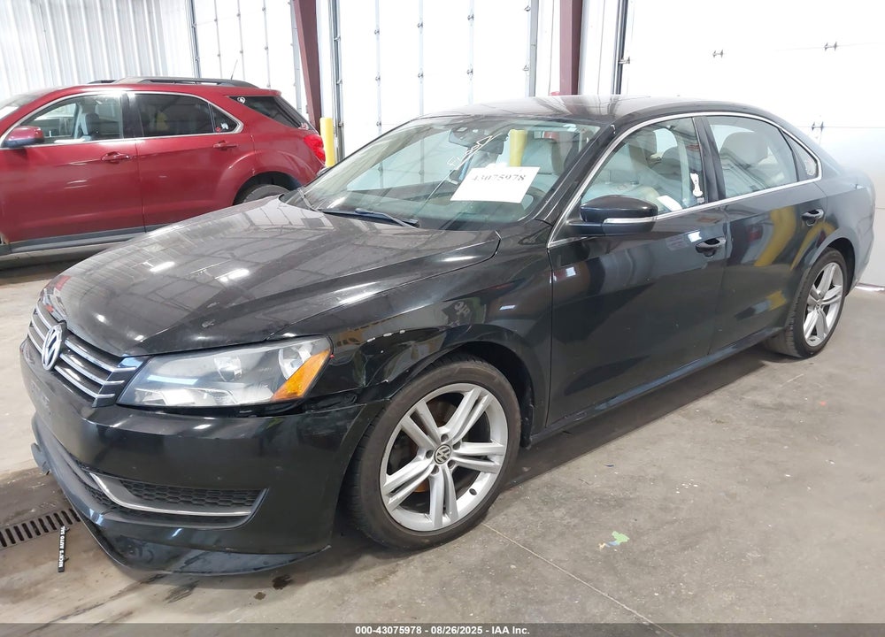 2014 VOLKSWAGEN PASSAT 1.8T SE VIN: 1VWBT7A39EC036290