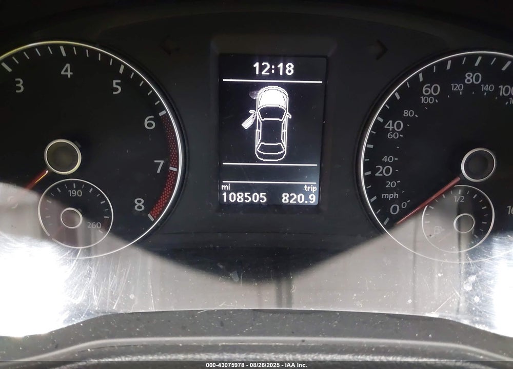 2014 VOLKSWAGEN PASSAT 1.8T SE VIN: 1VWBT7A39EC036290