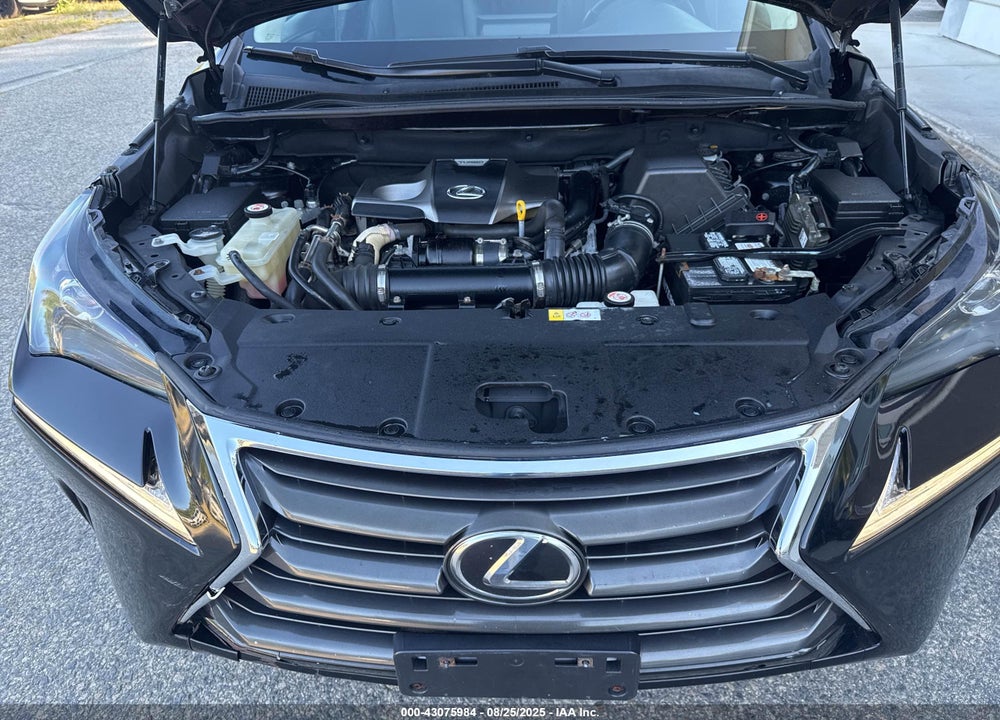 2016 LEXUS NX 200T VIN: JTJBARBZ9G2088306