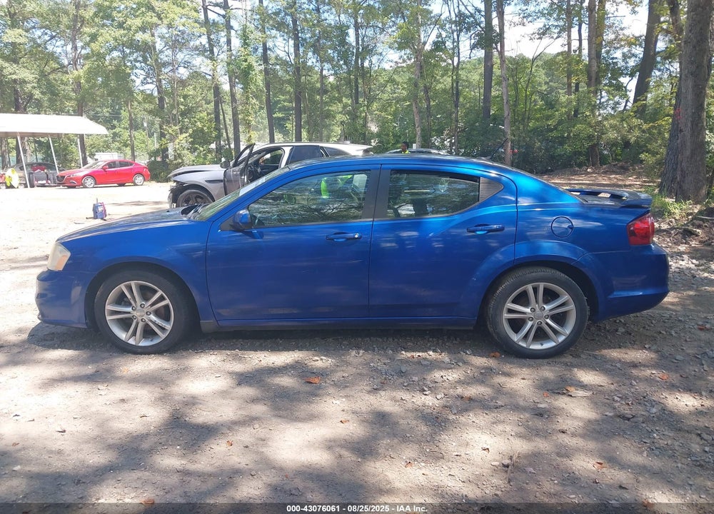 2012 DODGE AVENGER VIN: 1C3CDZEG0CN148592