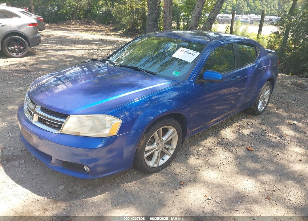 2012 DODGE AVENGER VIN: 1C3CDZEG0CN148592