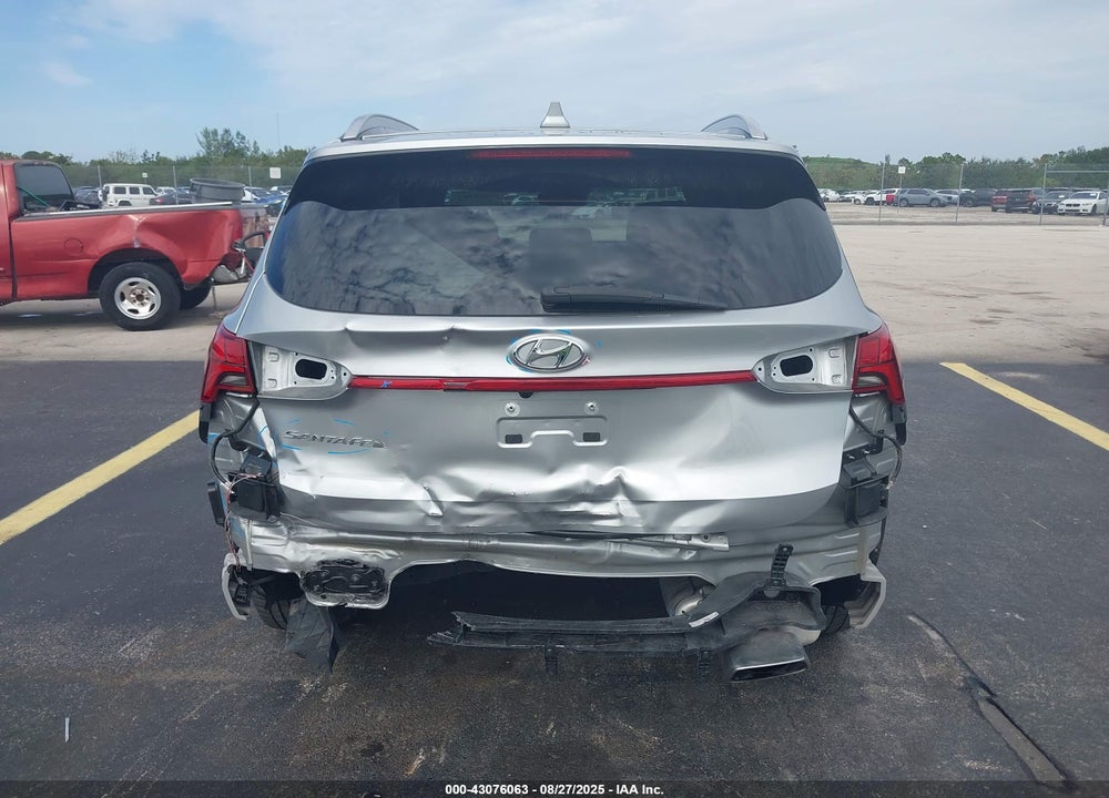 2022 HYUNDAI SANTA FE VIN: 5NMS34AJ6NH444196