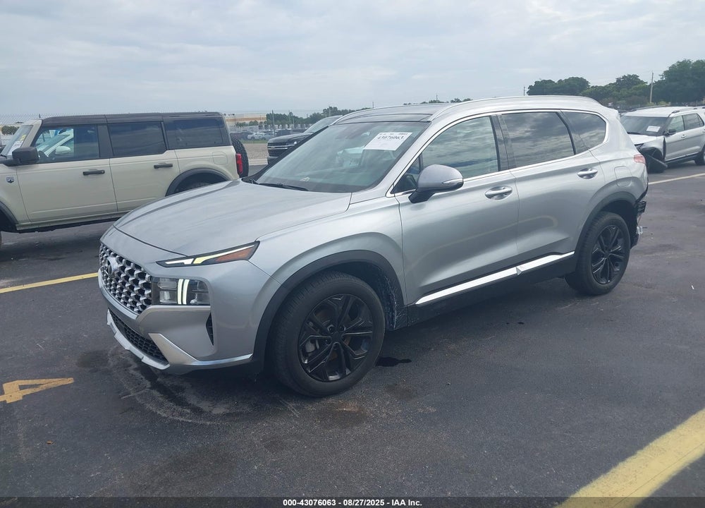 2022 HYUNDAI SANTA FE VIN: 5NMS34AJ6NH444196