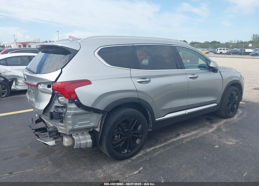 2022 HYUNDAI SANTA FE VIN: 5NMS34AJ6NH444196