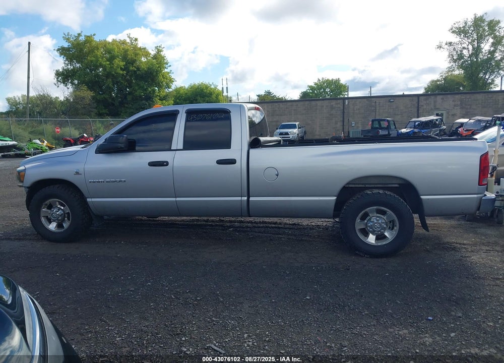 2006 DODGE RAM 2500 SLT/SPORT VIN: 3D7KR28C96G148747