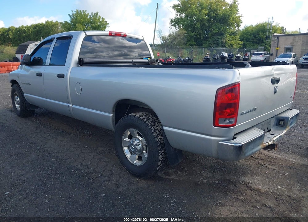 2006 DODGE RAM 2500 SLT/SPORT VIN: 3D7KR28C96G148747