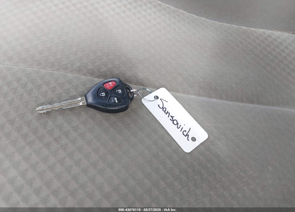 2008 TOYOTA CAMRY VIN: 4T1BE46K88U789413