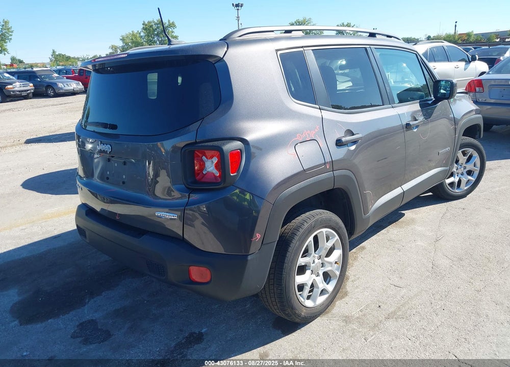 2016 JEEP RENEGADE VIN: ZACCJBBT7GPE15169
