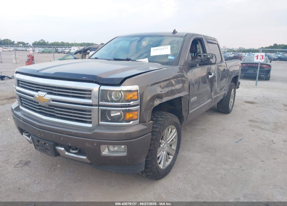 2014 CHEVROLET SILVERADO 1500 HIGH COUNTRY VIN: 3GCUKTEC2EG289465