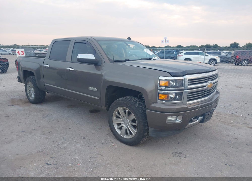 2014 CHEVROLET SILVERADO 1500 HIGH COUNTRY VIN: 3GCUKTEC2EG289465