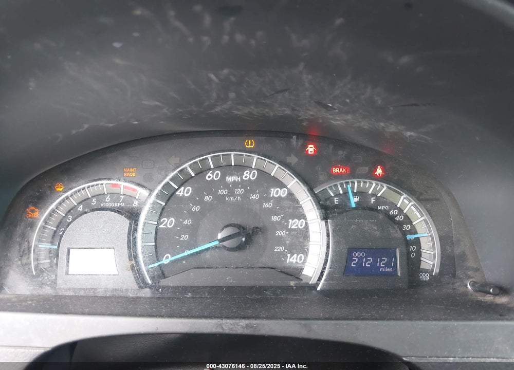 2013 TOYOTA CAMRY SE VIN: 4T1BF1FK5DU292177