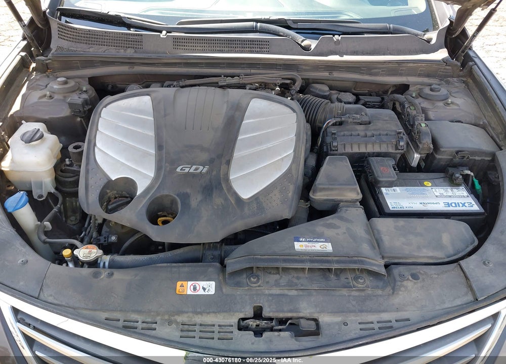2015 HYUNDAI AZERA VIN: KMHFH4JG5FA478046