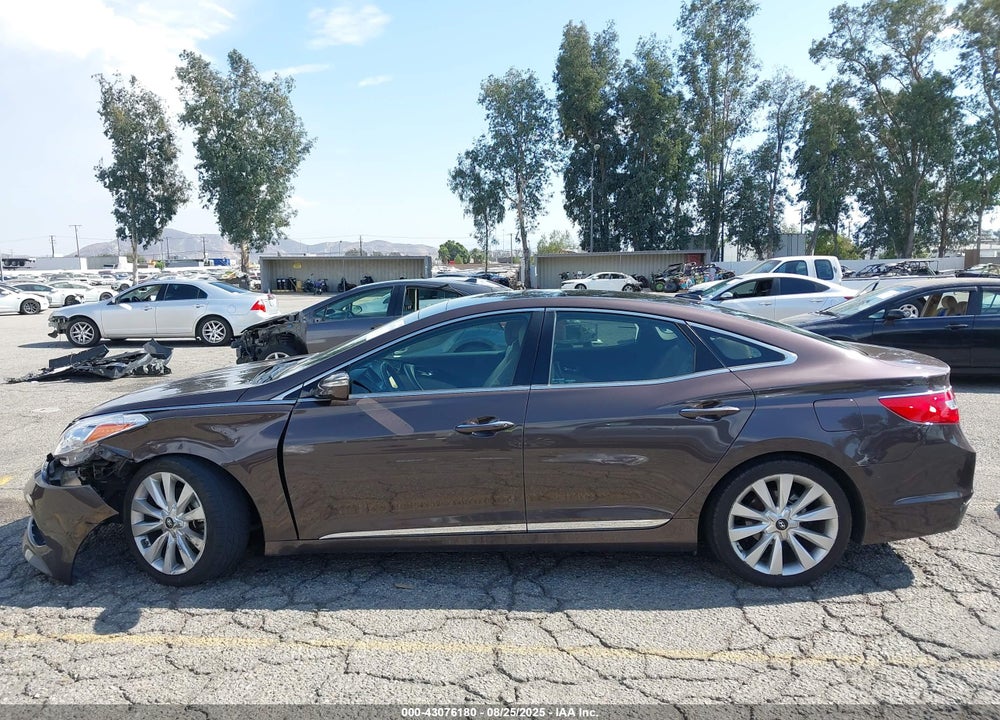 2015 HYUNDAI AZERA VIN: KMHFH4JG5FA478046