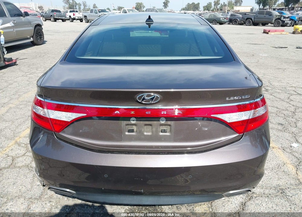 2015 HYUNDAI AZERA VIN: KMHFH4JG5FA478046