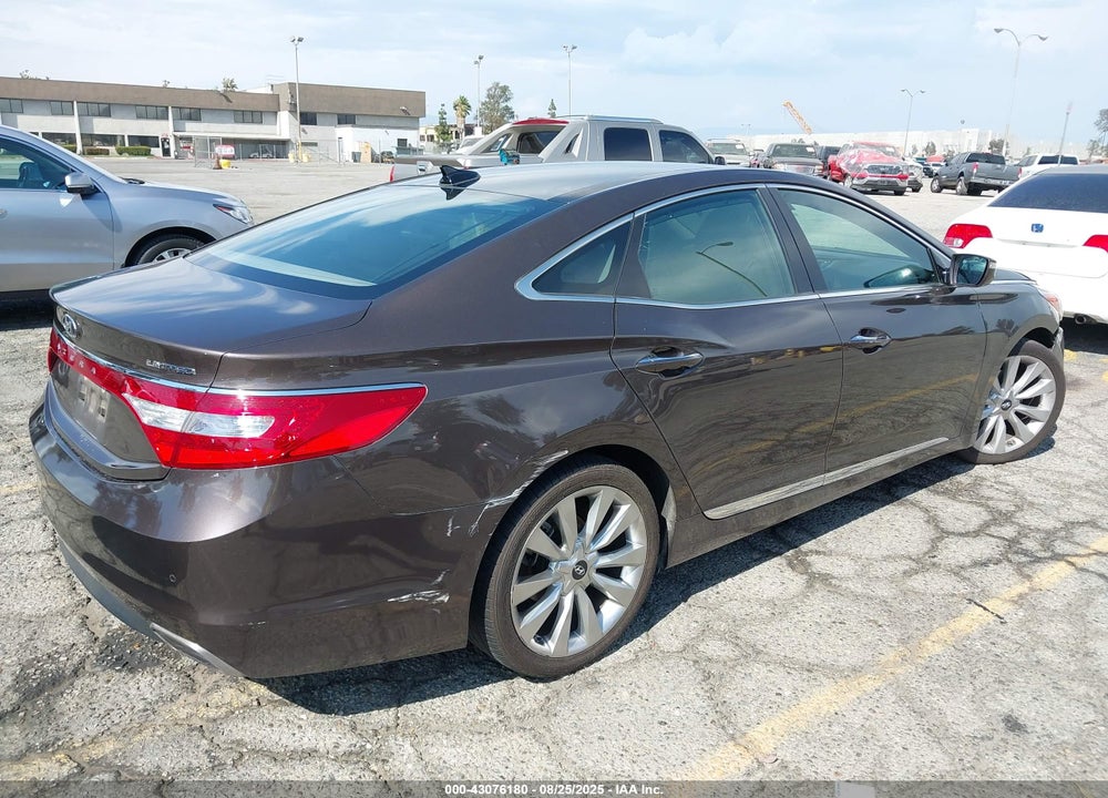 2015 HYUNDAI AZERA VIN: KMHFH4JG5FA478046