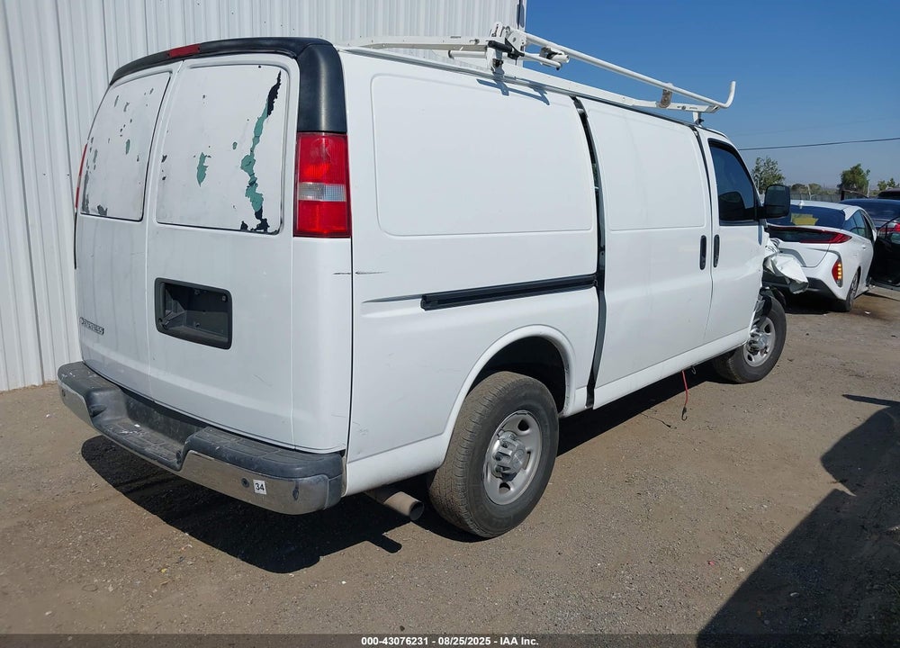 2017 CHEVROLET EXPRESS 2500 WORK VAN VIN: 1GCWGAFF7H1117779