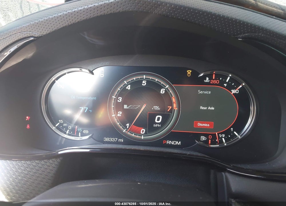 2019 CADILLAC CTS-V VIN: 1G6A15S68K0101082