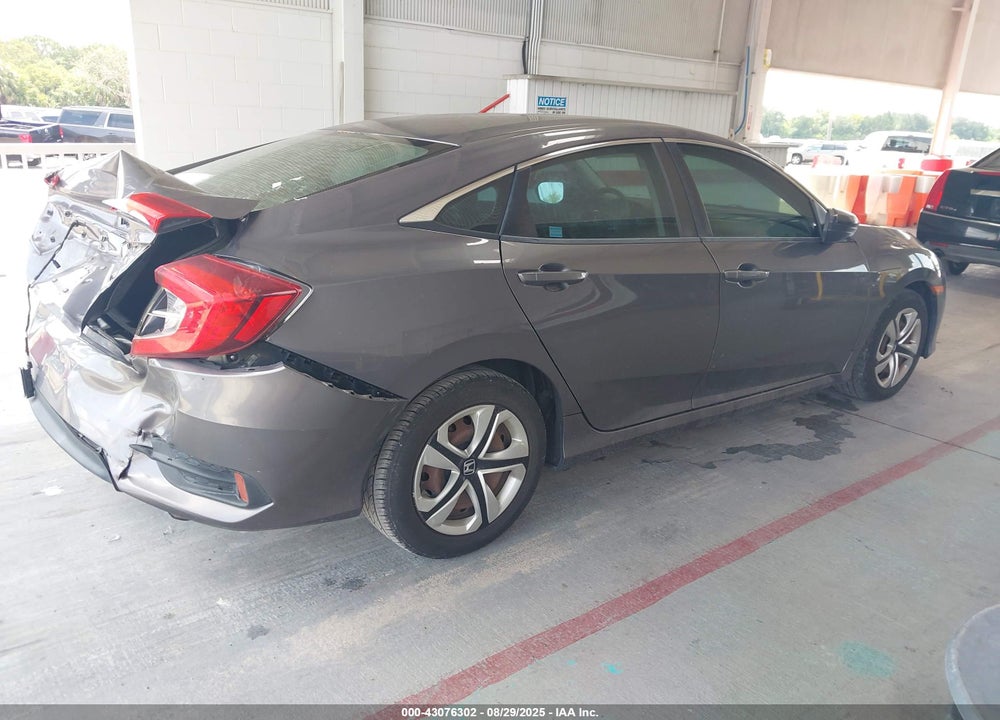 2016 HONDA CIVIC VIN: 19XFC2F58GE006890