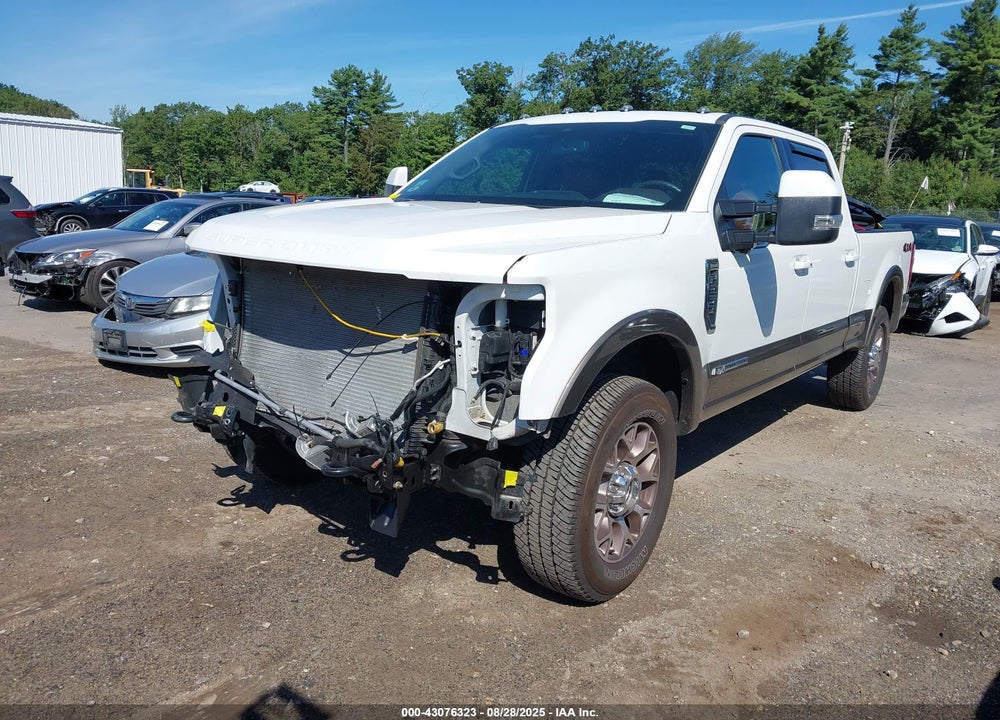 2022 FORD F-250 KING RANCH VIN: 1FT7W2BT6NED37105