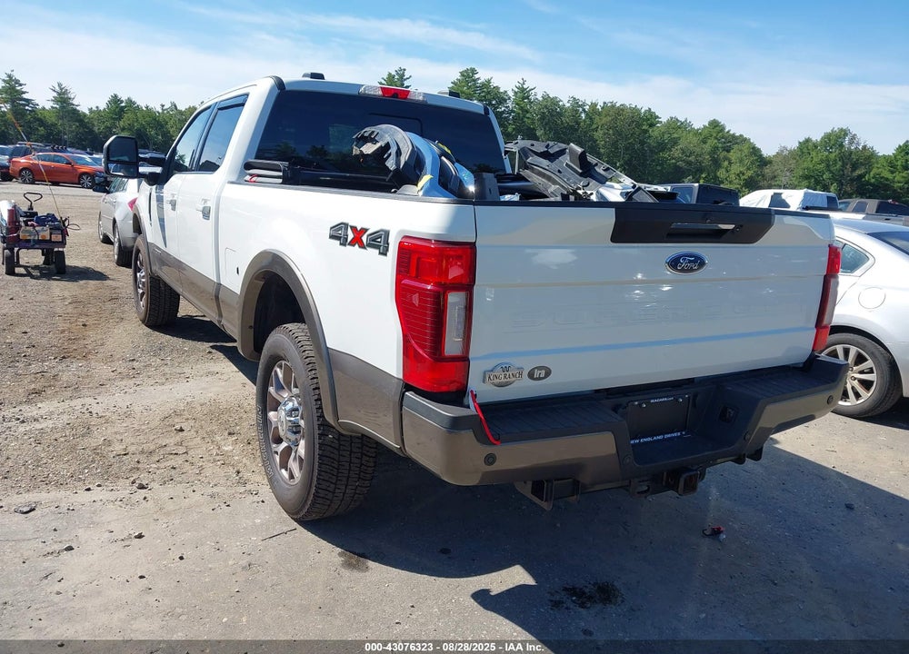 2022 FORD F-250 KING RANCH VIN: 1FT7W2BT6NED37105