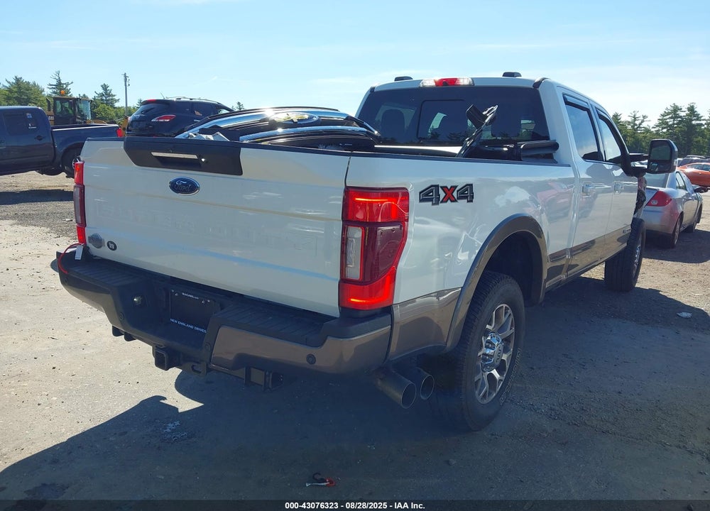 2022 FORD F-250 KING RANCH VIN: 1FT7W2BT6NED37105