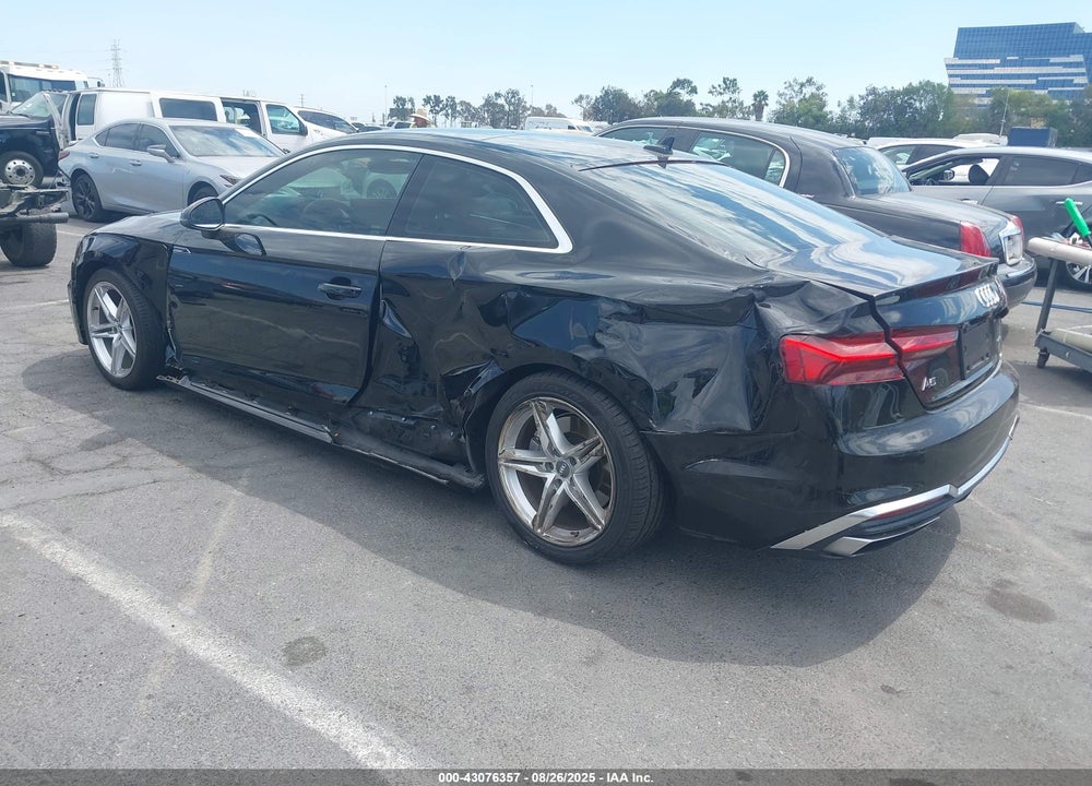 2020 AUDI A5 PREMIUM 45 TFSI QUATTRO S TRONIC VIN: WAUSNAF53LA002775