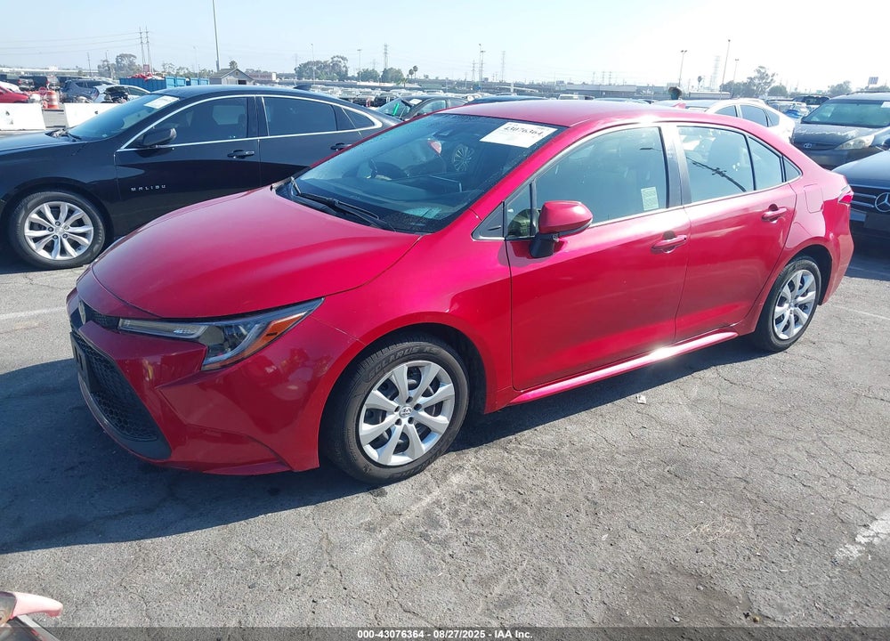 2020 TOYOTA COROLLA VIN: JTDEPRAE8LJ111815