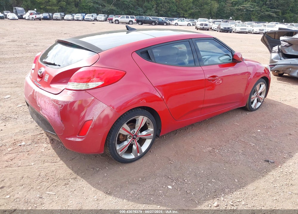 2013 HYUNDAI VELOSTER VIN: KMHTC6AD3DU099707