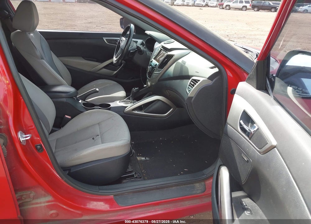 2013 HYUNDAI VELOSTER VIN: KMHTC6AD3DU099707