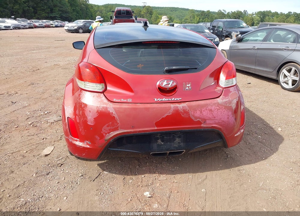 2013 HYUNDAI VELOSTER VIN: KMHTC6AD3DU099707