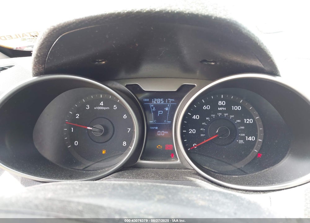 2013 HYUNDAI VELOSTER VIN: KMHTC6AD3DU099707