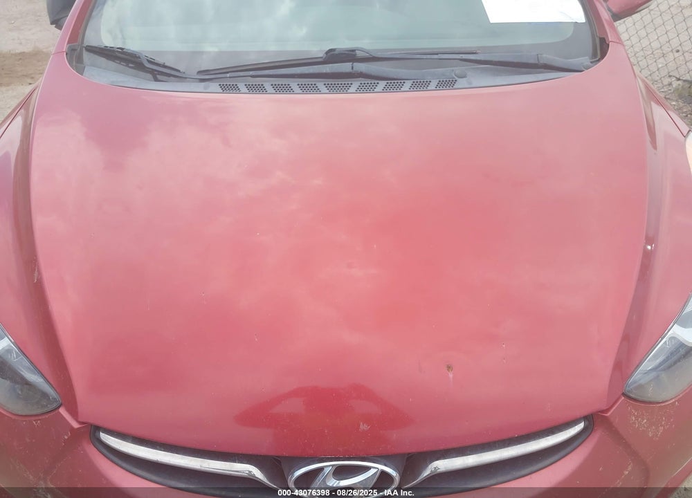 2011 HYUNDAI ELANTRA VIN: KMHDH4AE9BU093071
