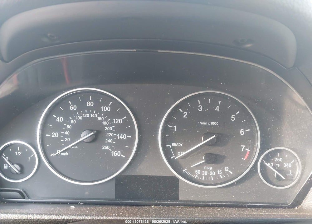 2015 BMW 3 SERIES VIN: WBA3C3G54FNS75483