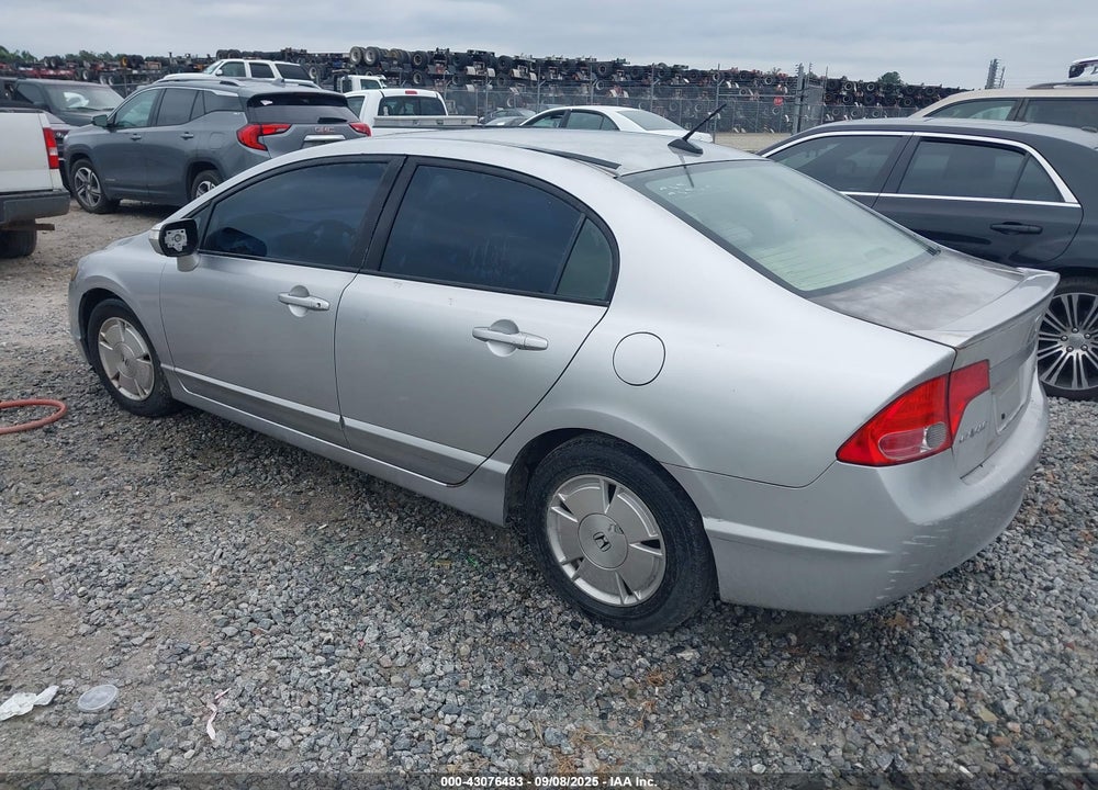 2008 HONDA CIVIC HYBRID VIN: JHMFA36268S026909